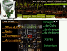 Tablet Screenshot of lemoulinauxepices.ca